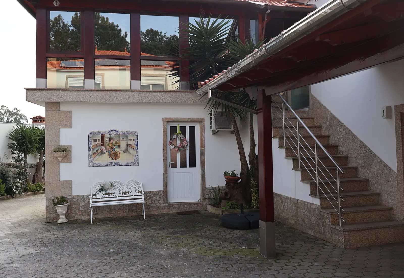 Reception area at Carisma de Liberdade