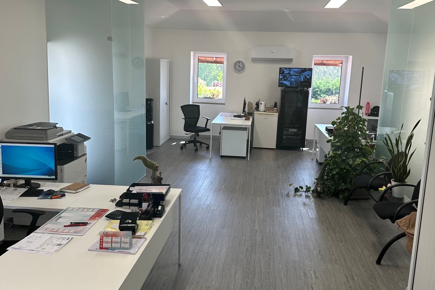 Office area at Carisma de Liberdade